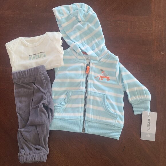 Baby Clothes Newborn lot of 6pcs, Nwt, - Dress, Bodysuit, Romper & Pant Set - Picture 2 of 5